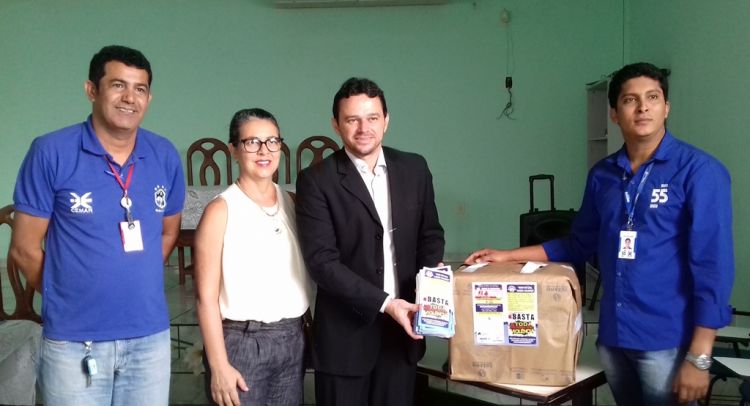 Lançamento da Campanha Quem não liga, também violenta! em Açailândia-MA.